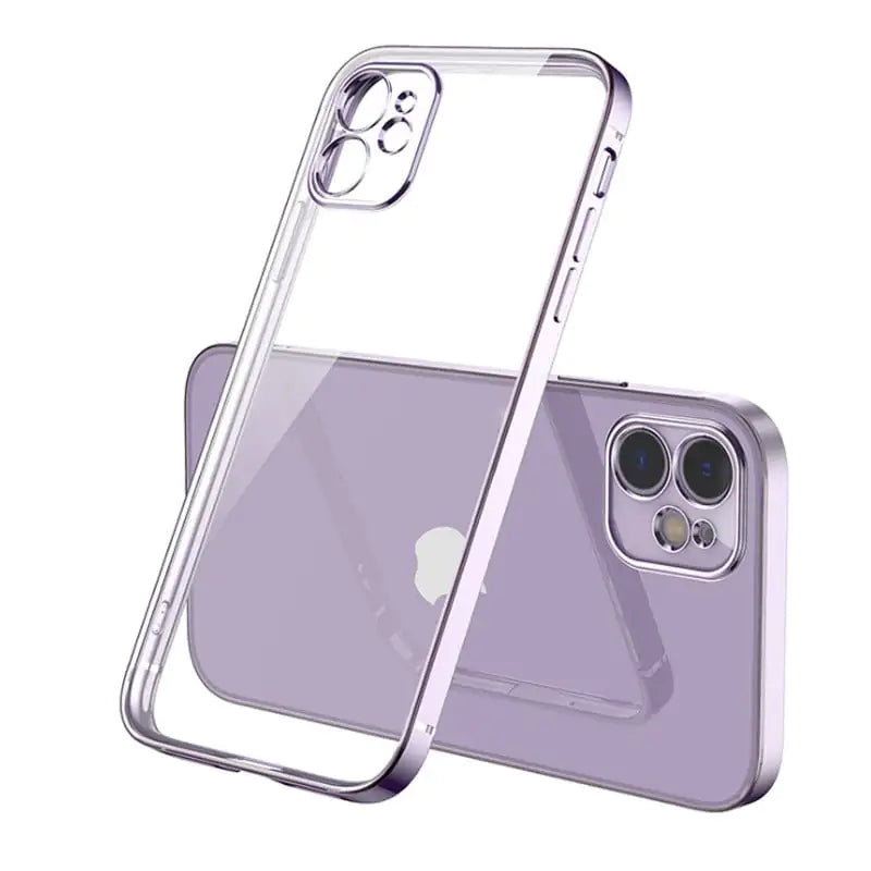 Right Angle Plating Mobile Phone Case