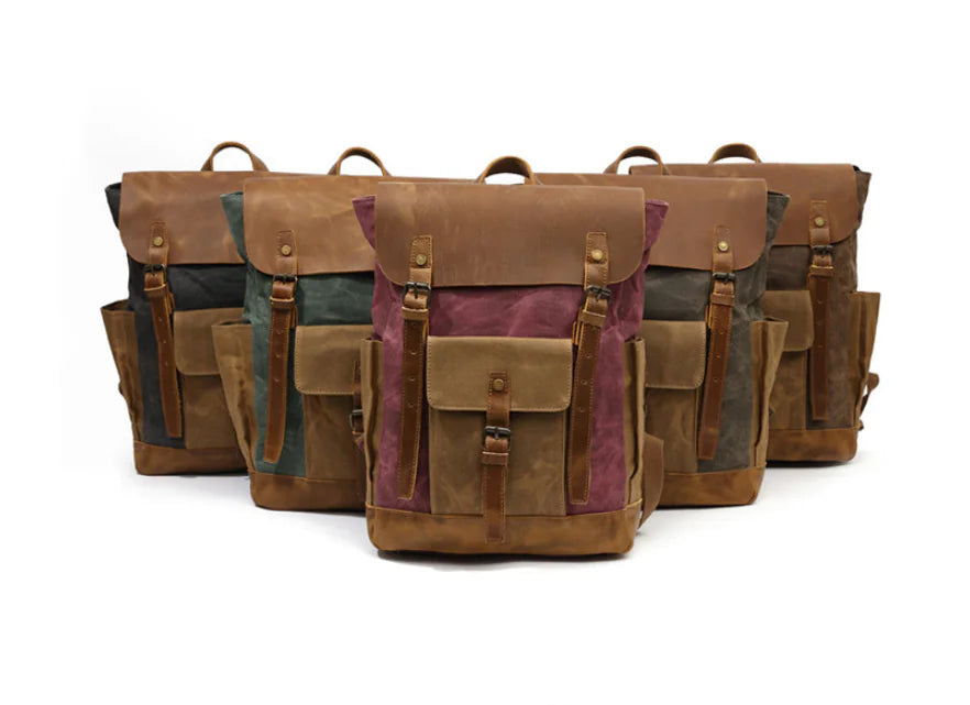 Custom Canvas Backpack for Men - Outdoor & Travel Use