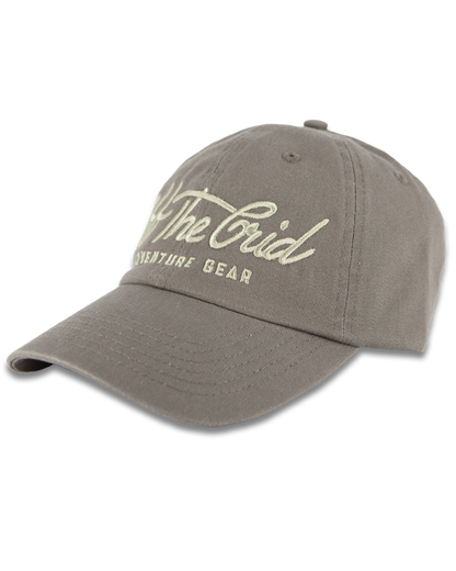 Olive green Jack Rabbit hat from Off The Grid Surplus, casual outdoor hat with a wide brim and adjustable strap.