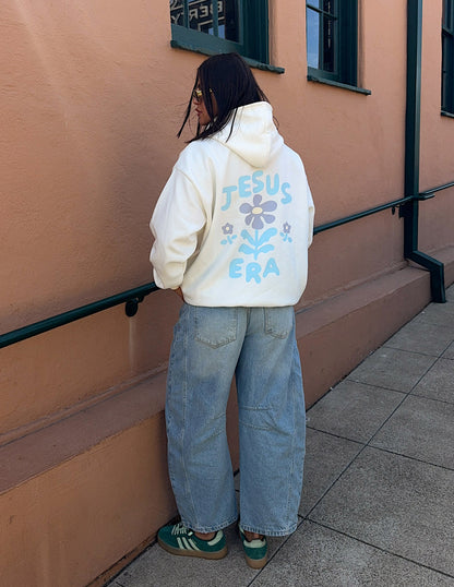 Unisex hoodie by Elevated Faith featuring a Jesus-era design with a religious graphic on soft fabric.