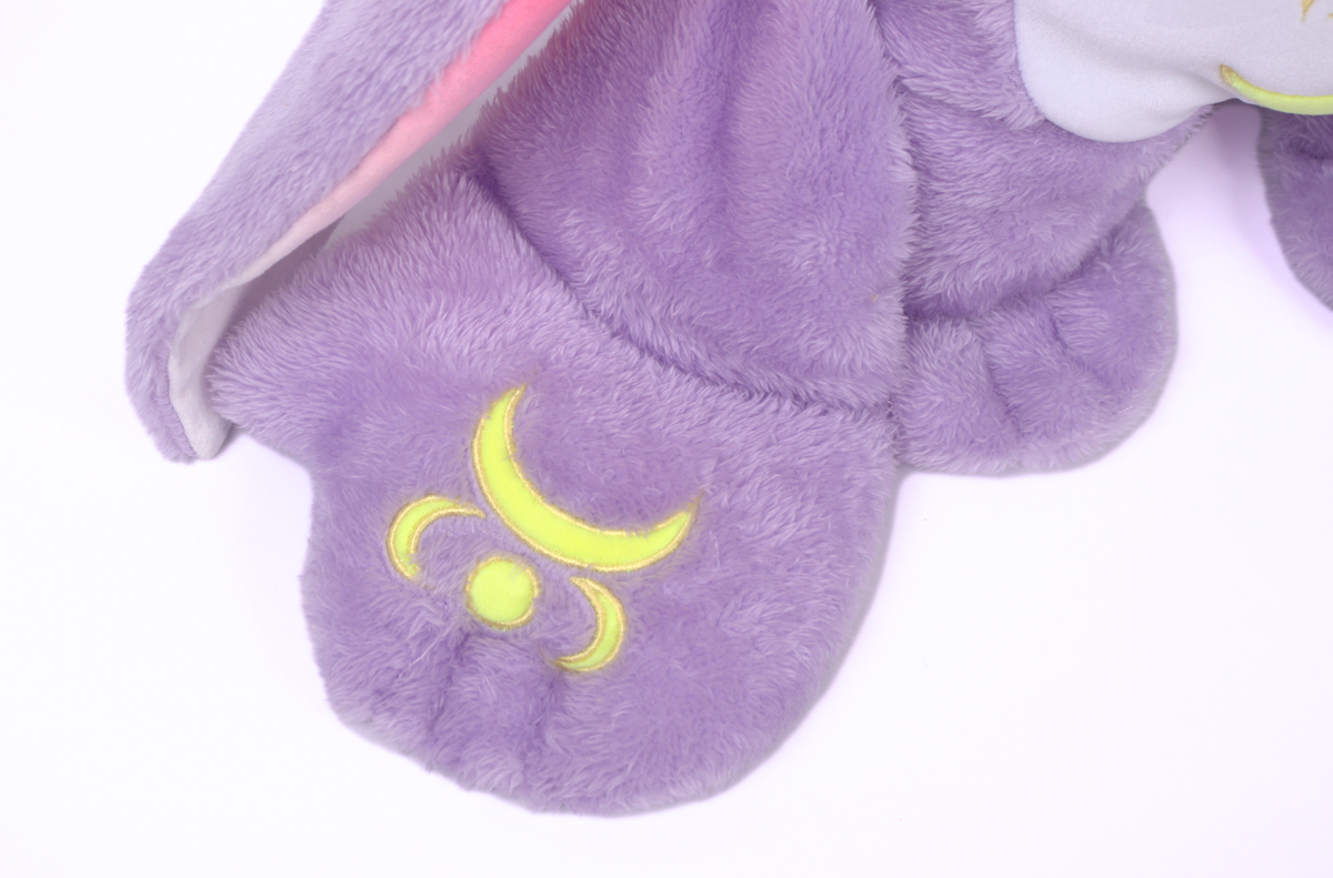 Moon Pals Opal Jr. 2.5lb Hugger Plush plush toy featuring soft, colorful fabric and a cute, friendly appearance.