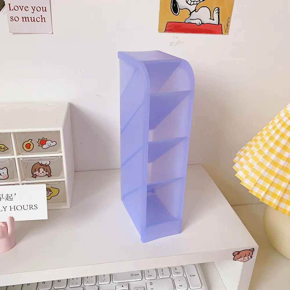 Korean Cute Desktop Storage Organizer with Four Slots