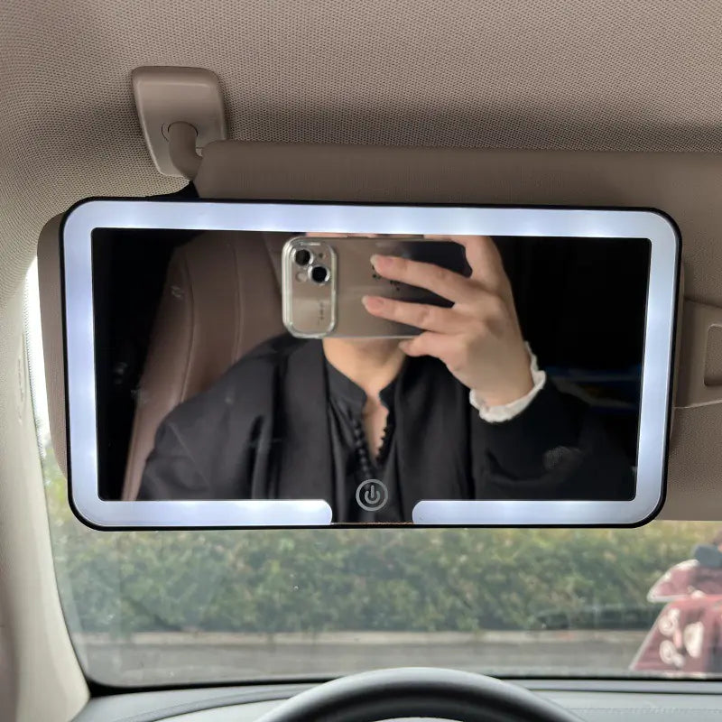 Car Sun Visor LED Makeup Mirror (3-Color)