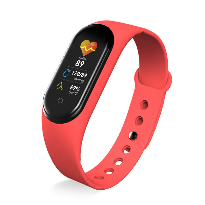 M5 Smart Fitness Band with Color Screen and Heart Rate