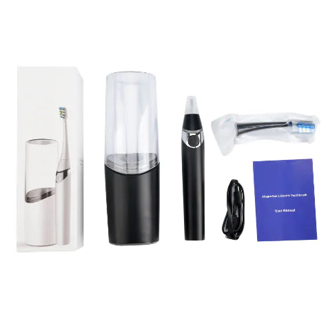 Sonic Electric Toothbrush Set with UV Sanitizer & Cup