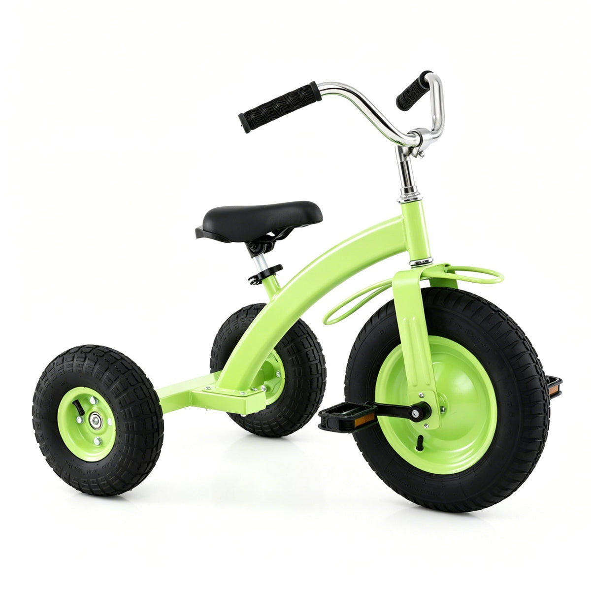 Kids bike with durable carbon steel frame and 15-inch inflatable tires, suitable for young riders, by GBruno Store.