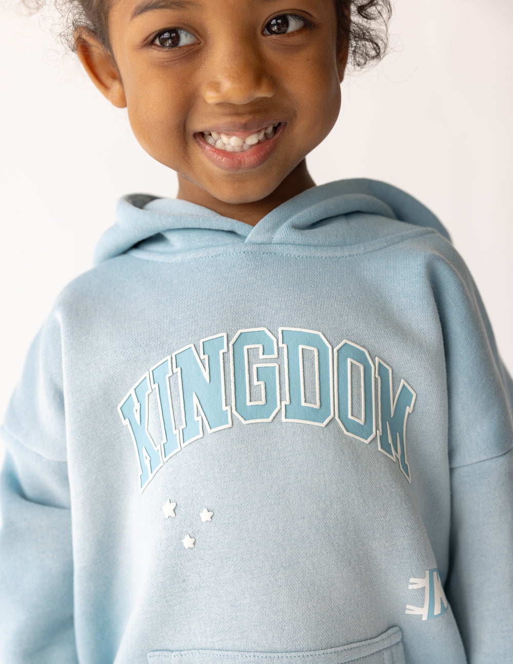 Kids hoodie by Elevated Faith featuring a Kingdom Kids design, soft fabric, and comfortable fit for everyday wear.