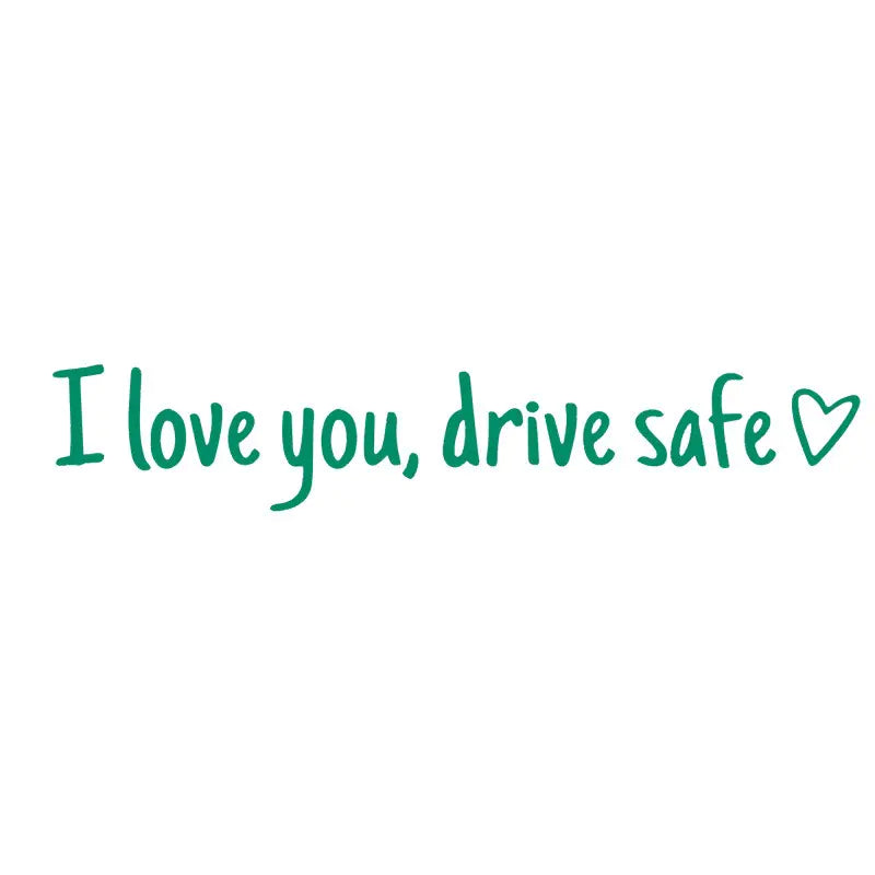 Safe Driving Vinyl Bumper Stickers