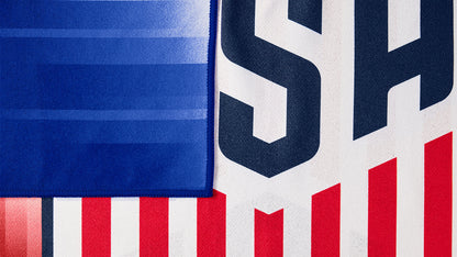 U.S. Soccer 2024 Knockaround Adventure towel by Goal Five, featuring vibrant team logo and colorful design for lifestyle use.