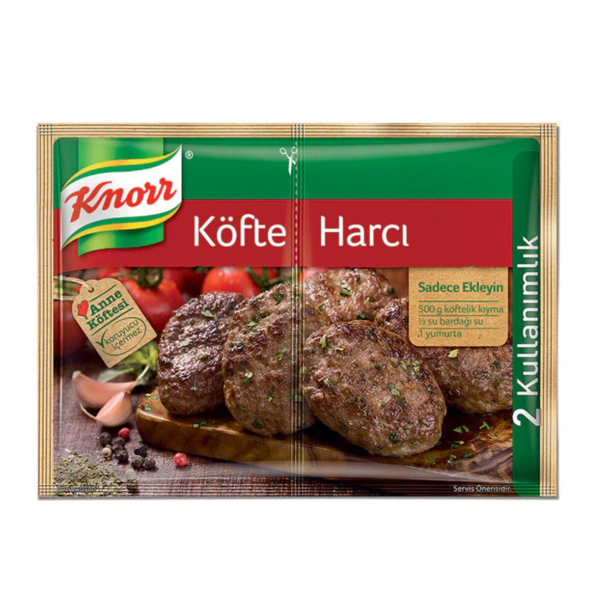 Knorr meatball mix in 82g pantry pack by S101, showing a box of seasoning mix for making flavorful meatballs.