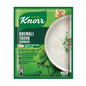 Creamy Chicken soup packet by S101, 65g, featuring a bowl of rich, smooth chicken-flavored soup with herbs and spices.