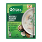 Creamy mushroom soup packet from Knorr, 63g, by S101, showing the soup package with mushroom and cream imagery.