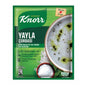 S101 Knorr Yayla Soup 72g packet featuring a bowl of traditional Turkish Yayla soup with herbs and broth.