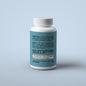 Bottle of Nutra Moment L-Arginine and L-Citrulline dietary supplement capsules on a white background.