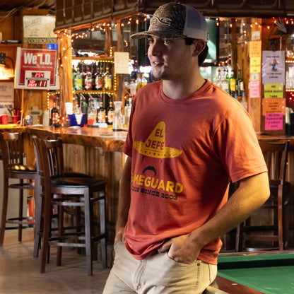 GameGuard Lava Rock graphic T-shirt featuring a bold lava rock design on soft cotton fabric.