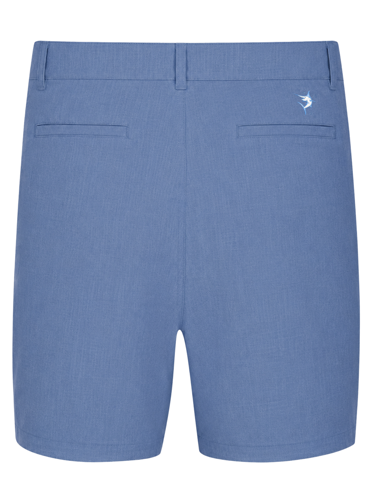 White Water Life Bayport lightweight shorts shown from the back, featuring a relaxed fit and casual design.