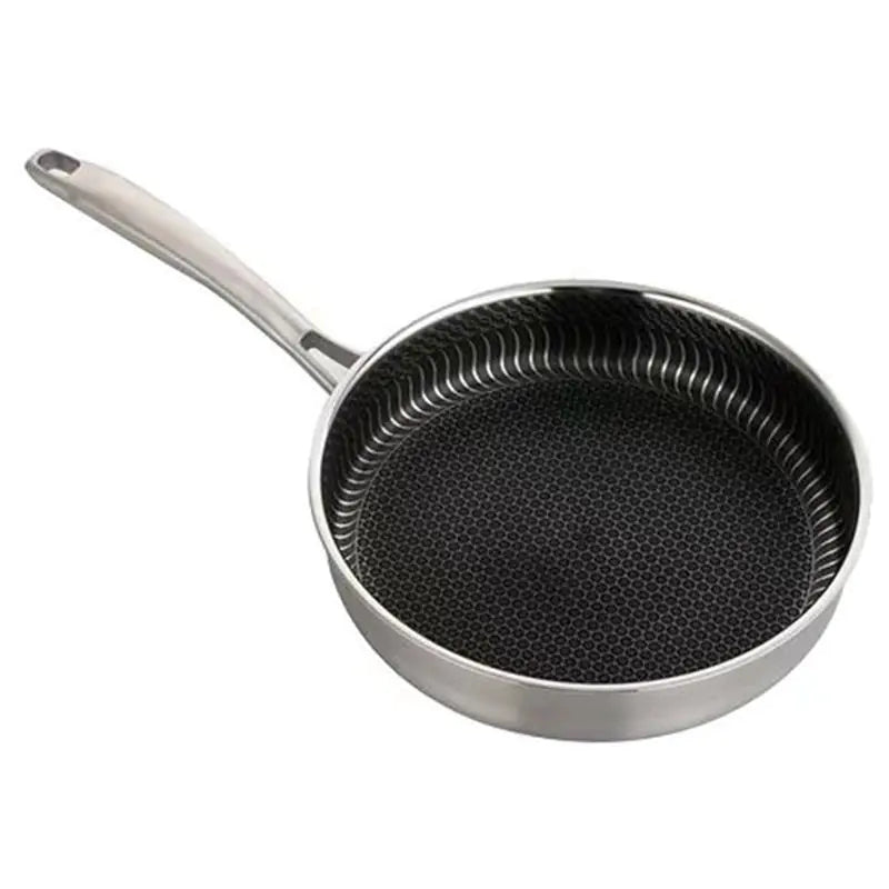 304 Stainless Steel Non-Stick Frying Pan for Breakfast