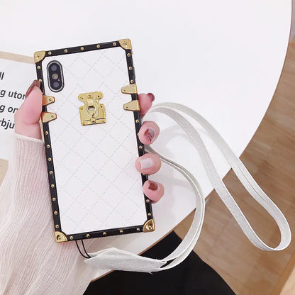 Diamond Pattern Leather Phone Case for iPhone 11 Pro Max