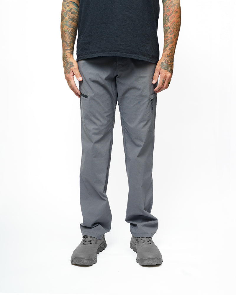 Off The Grid Surplus Lancer Standard Fit Pants in Iron Gate color, featuring a casual fit and durable fabric.