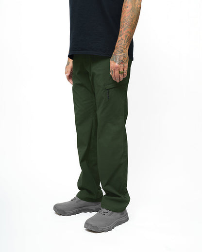 Dark army green Lancer standard fit pants by Off The Grid Surplus, featuring a comfortable fit and durable fabric.