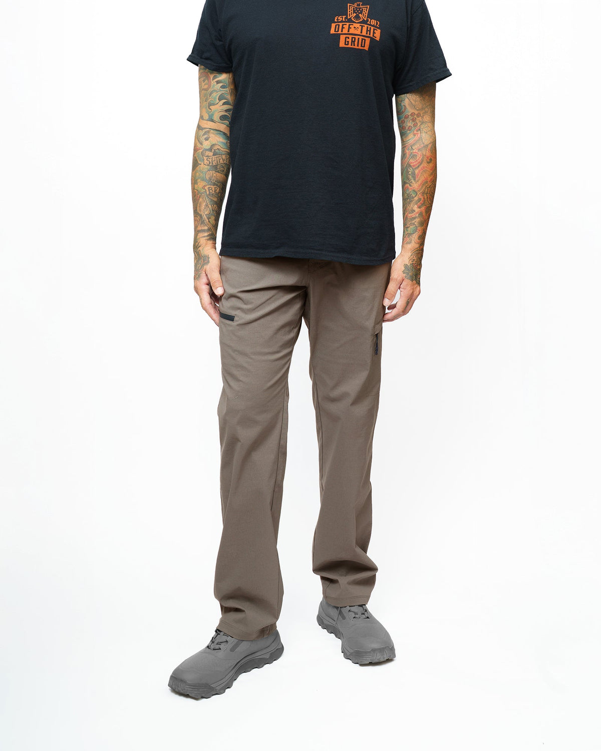 Off The Grid Surplus Lancer Standard Fit Pant in Deadwood color, showing durable fabric and classic pant design.
