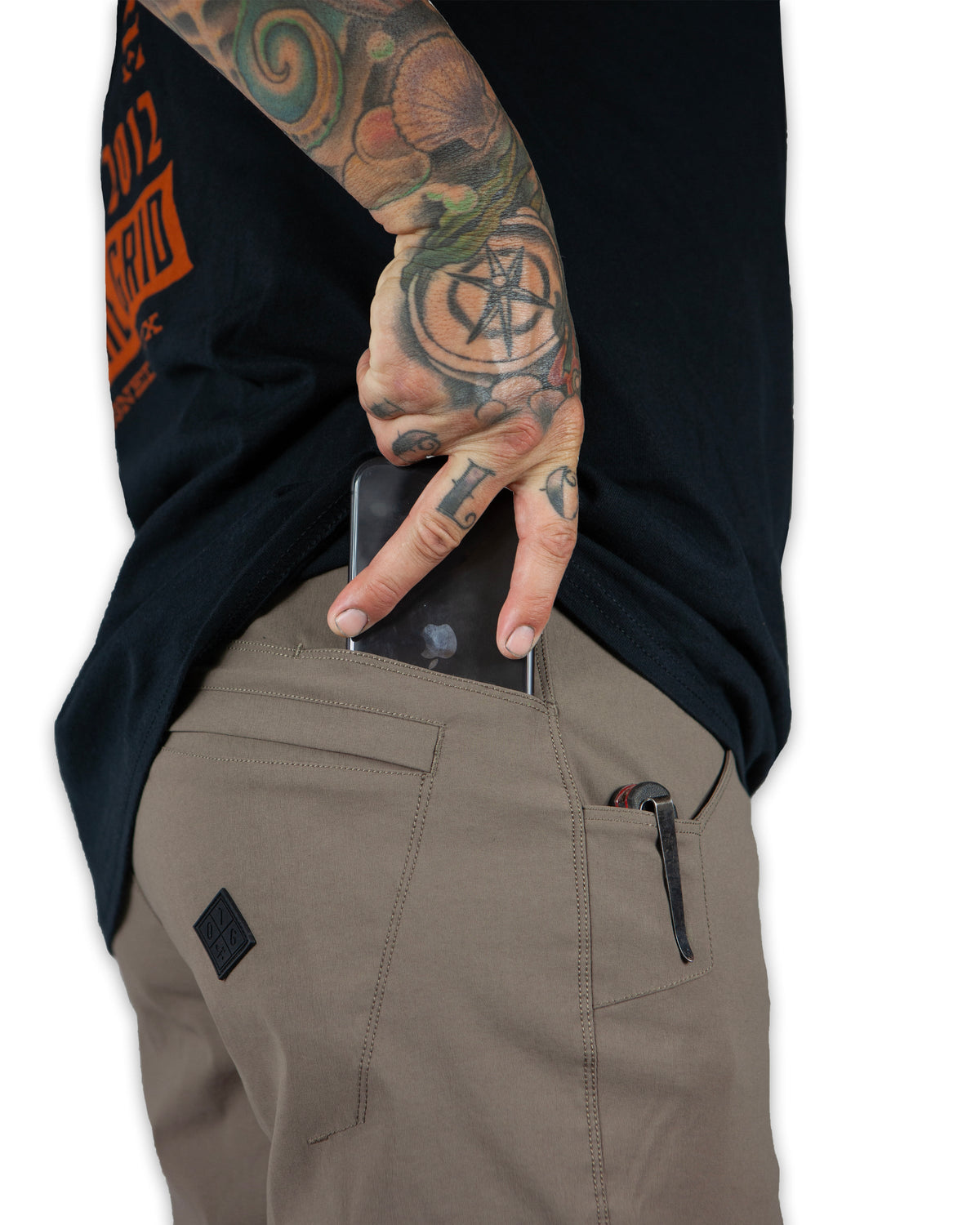 Off The Grid Surplus Lancer Standard Fit Pant in Deadwood color, featuring durable fabric and a classic fit style.