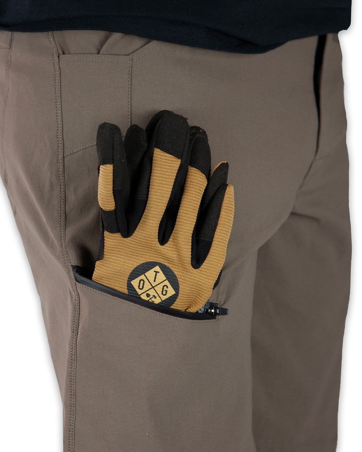 Off The Grid Surplus Lancer Taper Fit Pant in Deadwood color, showing slim fit design and durable fabric details.