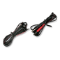 Pair of iReliev extra long TENS lead wires for ET-1313 and ET-7070 devices, shown with connectors on a neutral background.