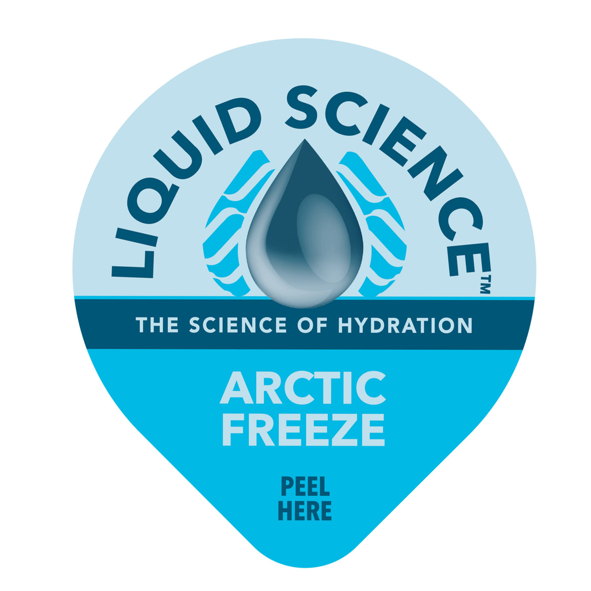 Liquid Science Arctic Freeze Hydration Pods by Java House, showing the colorful packaging and hydration pods for refreshing drinks.