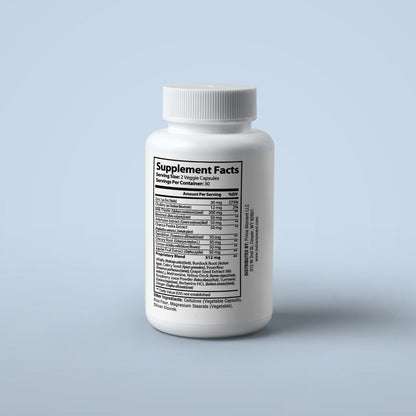 Nutra Moment Liver Support supplement bottle showing label with health and beauty product for liver health and detoxification.