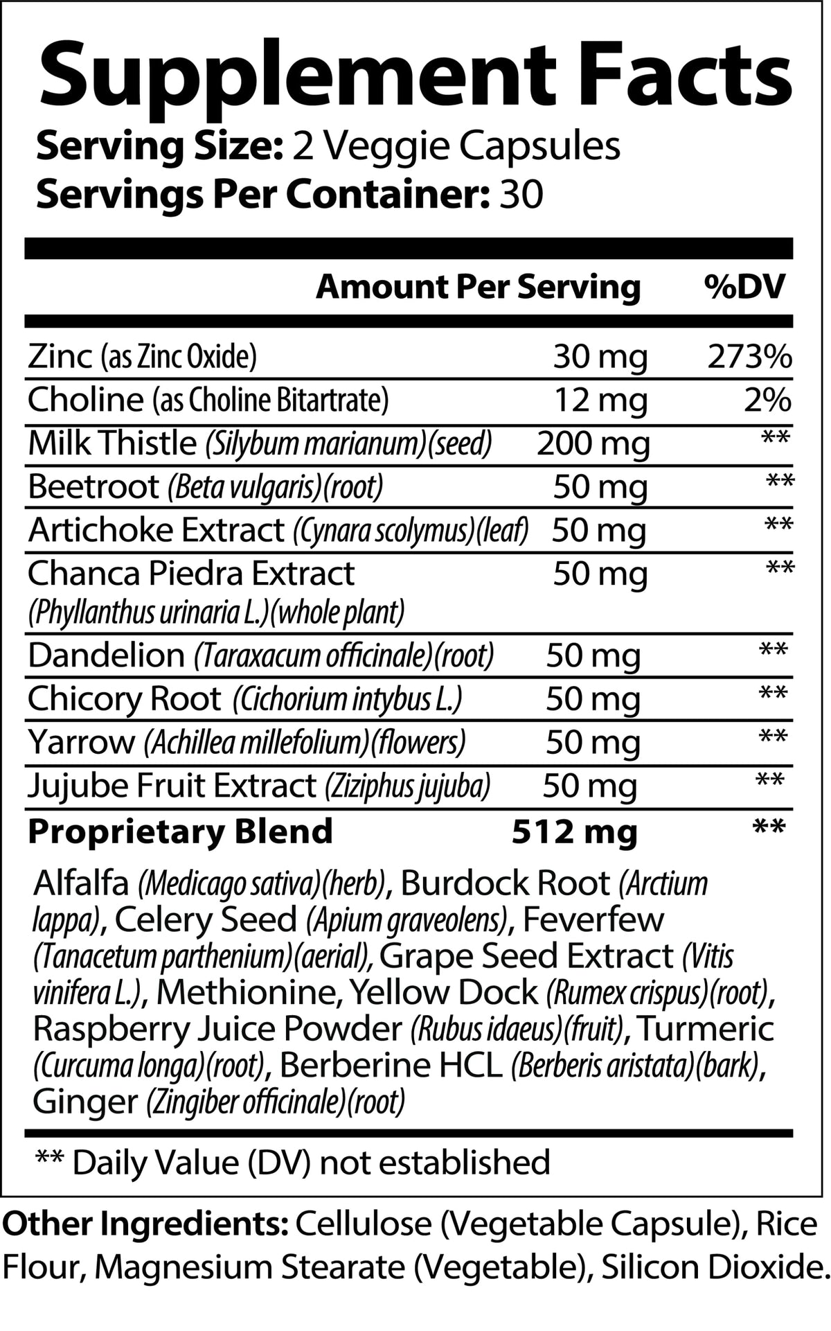 Nutra Moment Liver Support supplement facts label showing ingredients and nutritional information for health and beauty.