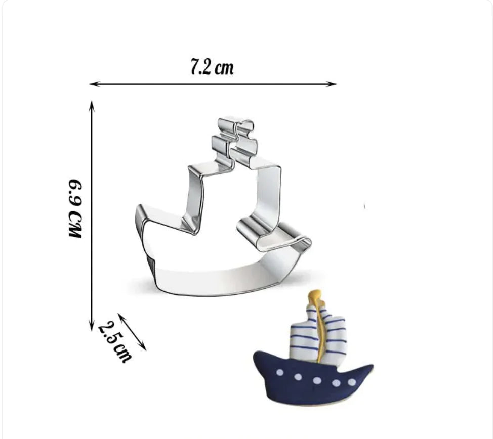 Vehicle Shaped Cookie Cutter