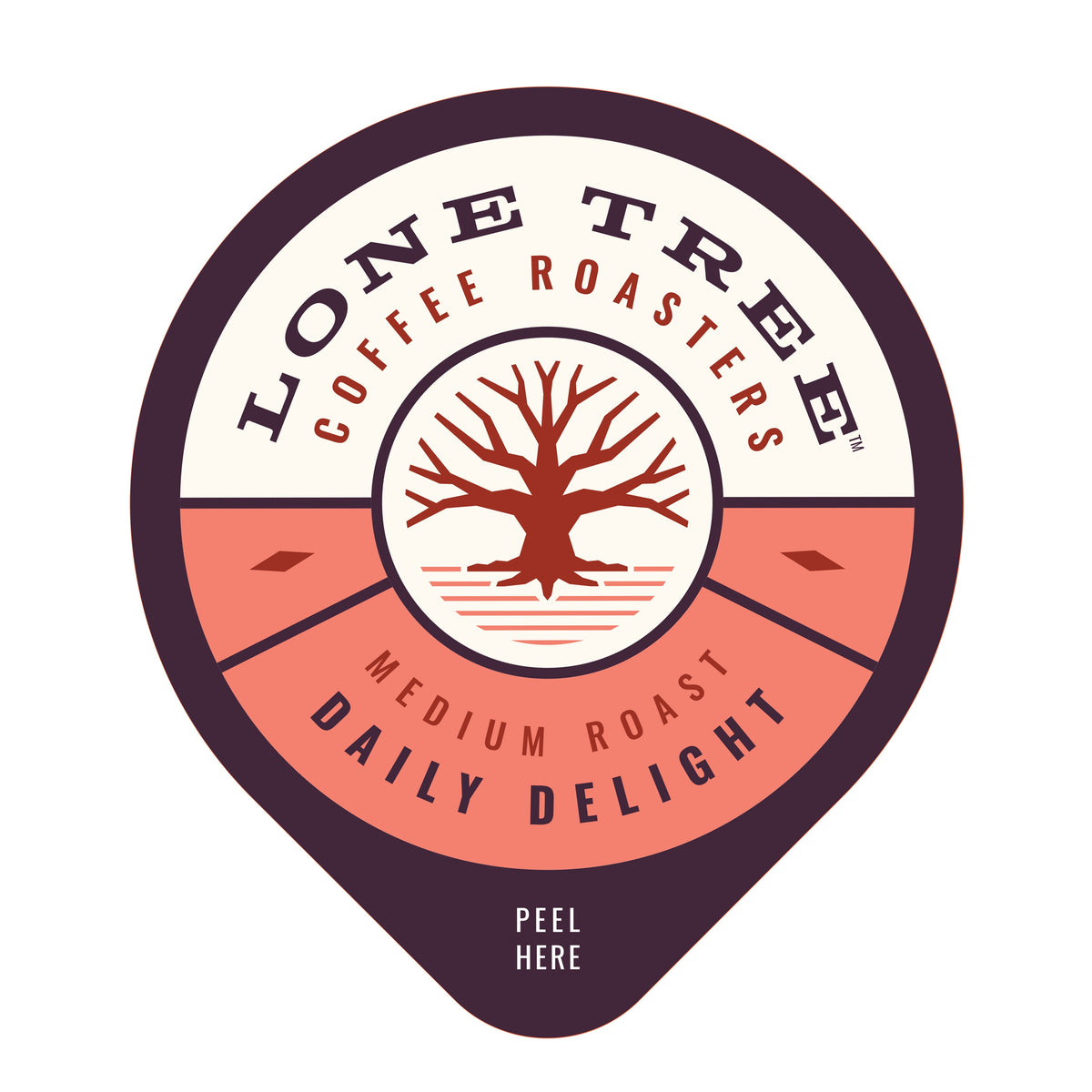 Medium roast coffee from Lone Tree Coffee Roasters featuring the Original Blend in a Java House packaging.