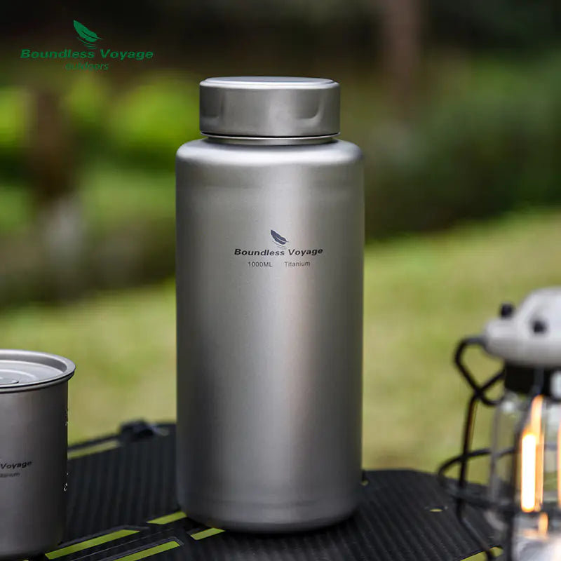 Titanium Outdoor Water Bottle