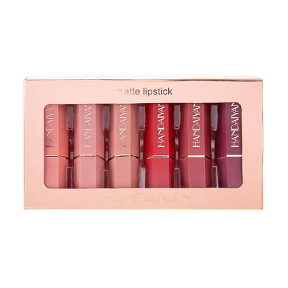 Matte Lipstick Gift Box Set with Non-Stick Formula