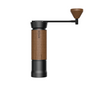 Timemore X Millab M01 coffee grinder with stainless steel burrs and compact design, perfect for home brewing.