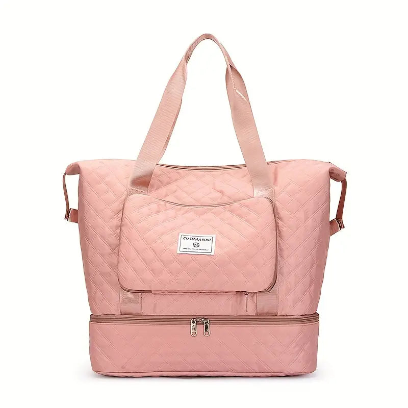 Large Capacity Portable Duffle Bag and Travel Organizer