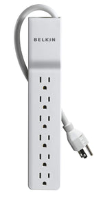 Belkin 6-Outlet Home and Office Power Strip Surge Protector 4ft Cord