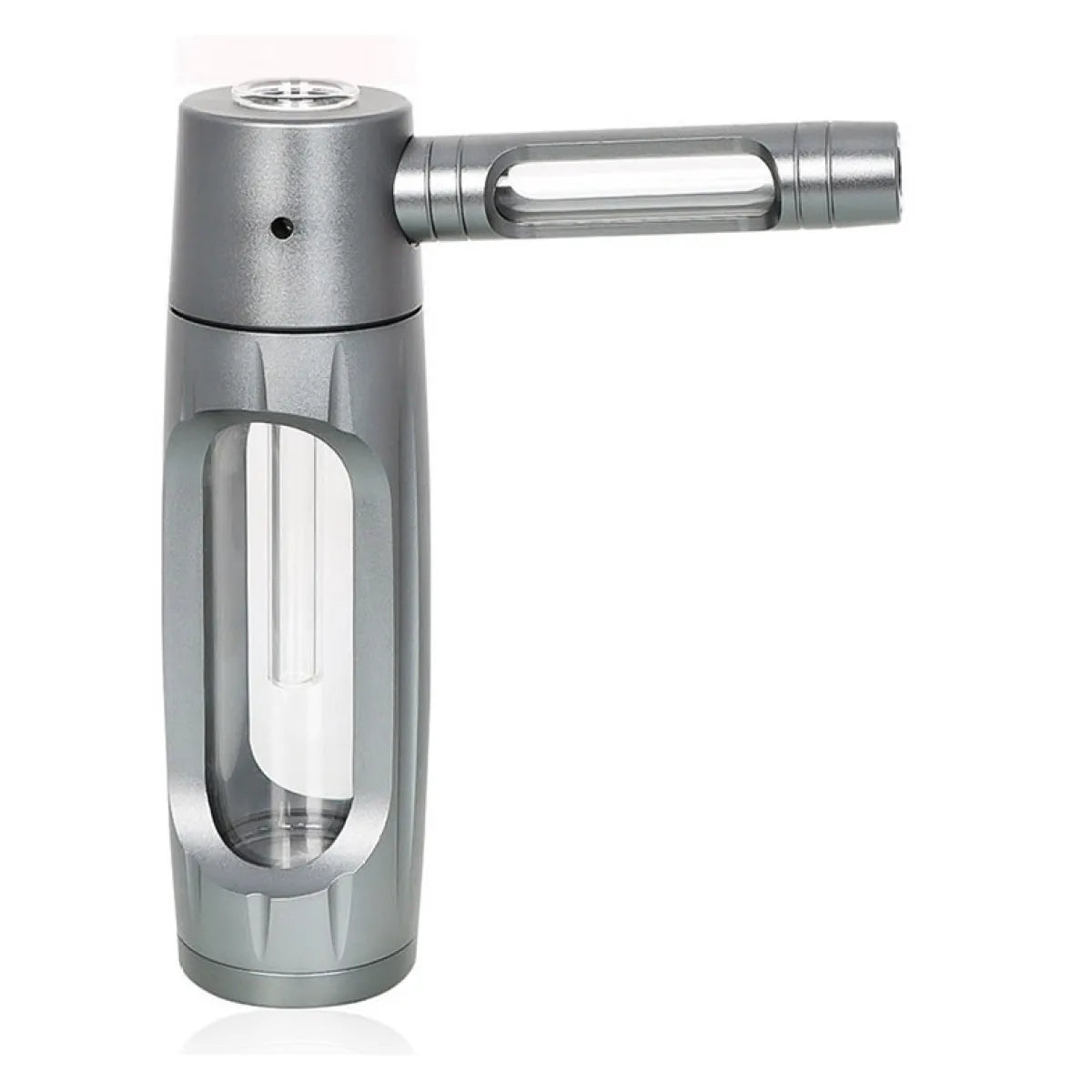 150Mm Portable Aluminum Alloy Glass Pipe With Keychain & Multi-Function Features - Durable & Compact