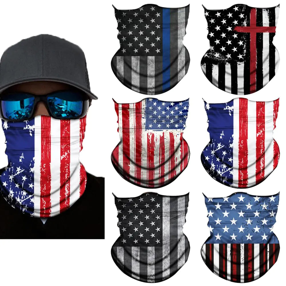Neck Gaiter Mask Gator Face Covering Mask Sun UV Protection for Men Women Boys GirlsFace ScarfNeck Warmer Balaclava BandanaHeadbandHead Wrap-Motorcycle Cycling Festival Outdoors