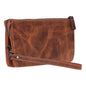 Majeste Leather Clutch Bag