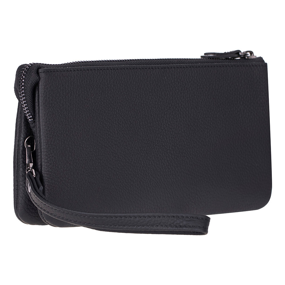Majeste Leather Clutch Bag
