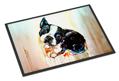 Boston Terrier The Look Doormat