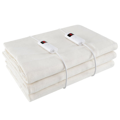 Machine washable electric bed warmer from GBruno Store, featuring a soft, cozy fabric and control panel for adjustable warmth.