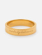 Elevated Faith Made by Believers ring featuring a sleek silver band with engraved inspirational design.