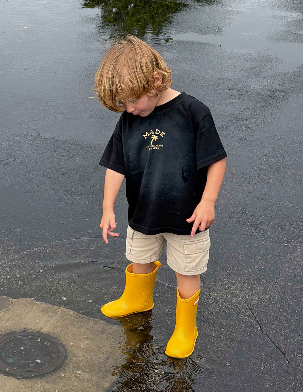 Kids T-shirt by Elevated Faith featuring a design inspired by the image of God, made for children with a comfortable fit.