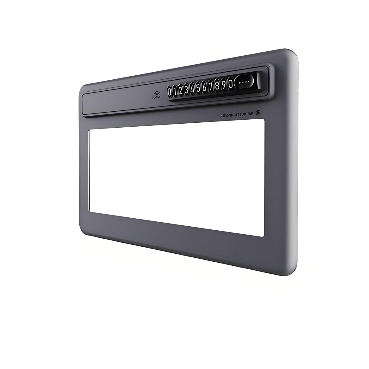Magnetic silicone center screen frame for Tesla Model Y Juniper and Model 3 Highland, protecting the touchscreen display.
