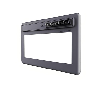 Magnetic silicone center screen frame for Tesla Model Y Juniper and Model 3 Highland, protecting the touchscreen display.