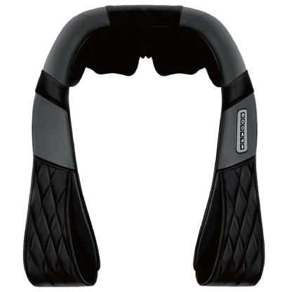 iReliev Shiatsu Neck and Back Massager with adjustable rollers and heat function for soothing relief.