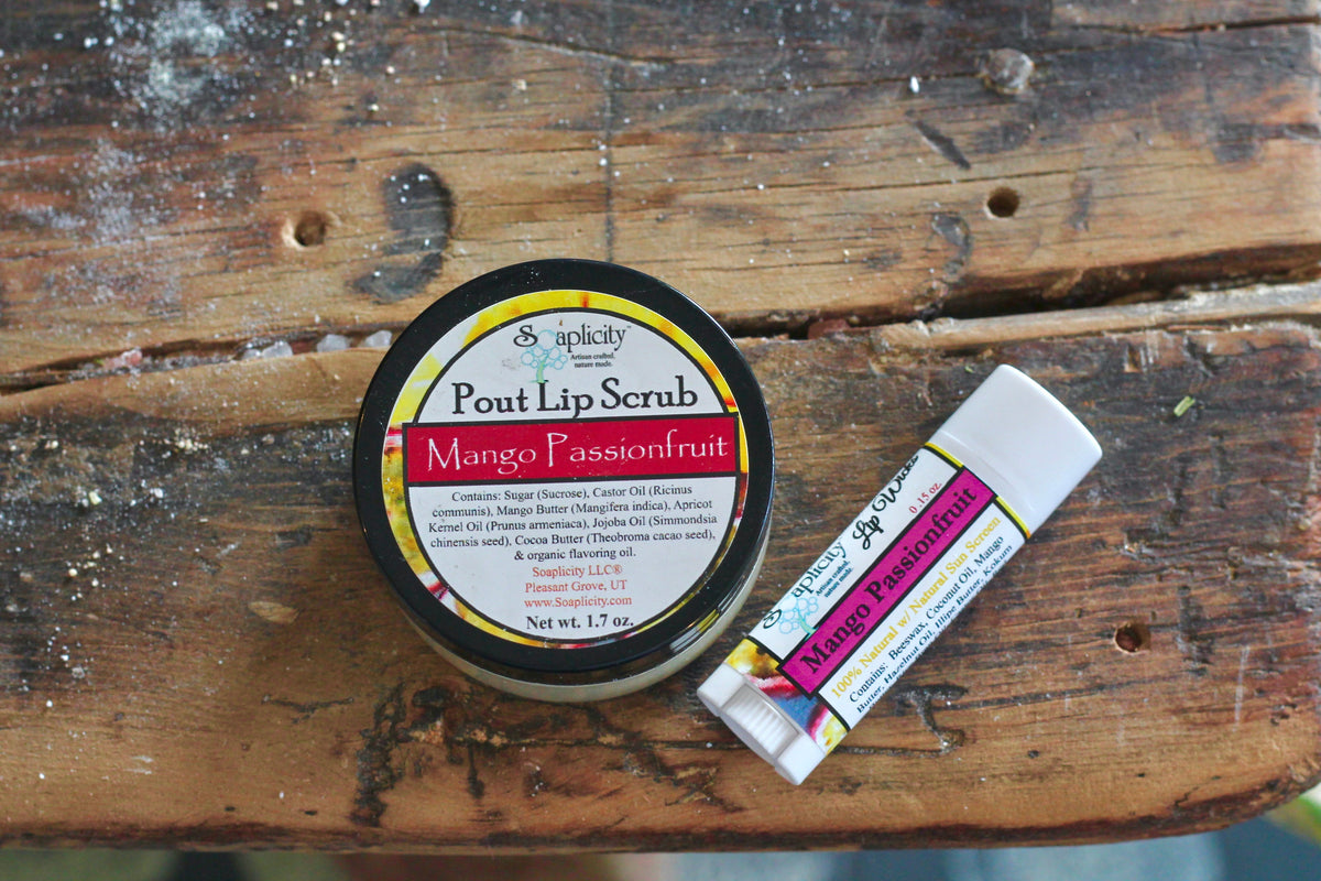 Mango Passionfruit Pout Lip Scrub